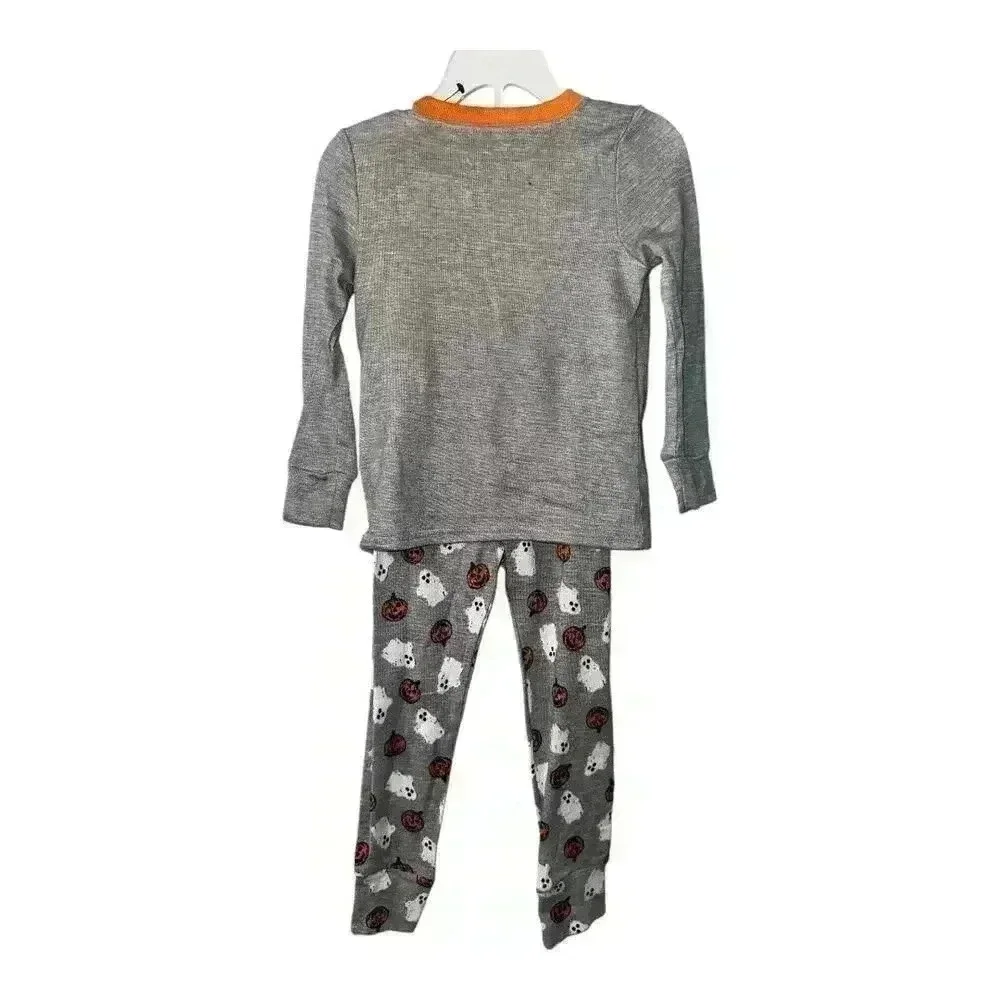 Rae Dunn Unisex Boo‎ Crew Pajama Set, Size 4